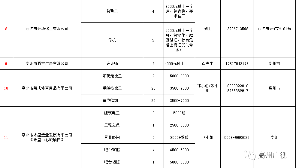 高州市招聘网最新招聘信息解读与动态速递