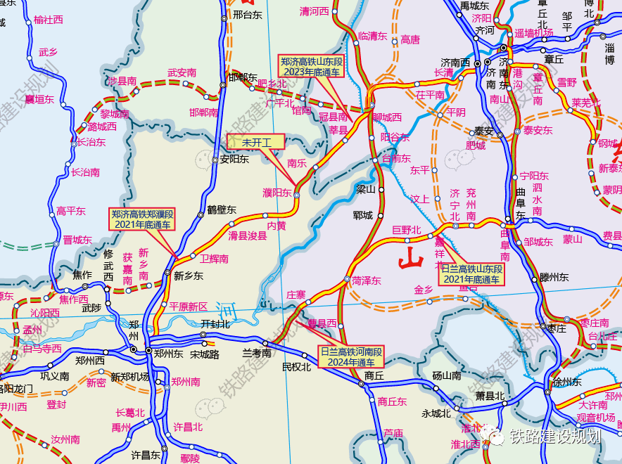 郑济高铁路线进展顺利，未来值得期待