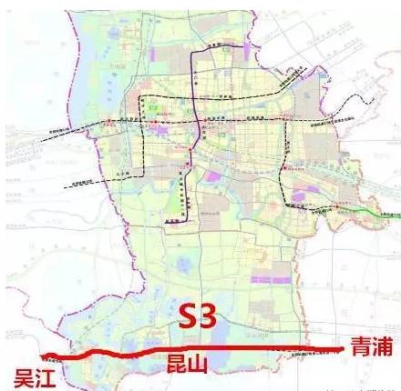 苏州市域轨道交通S3线规划概览