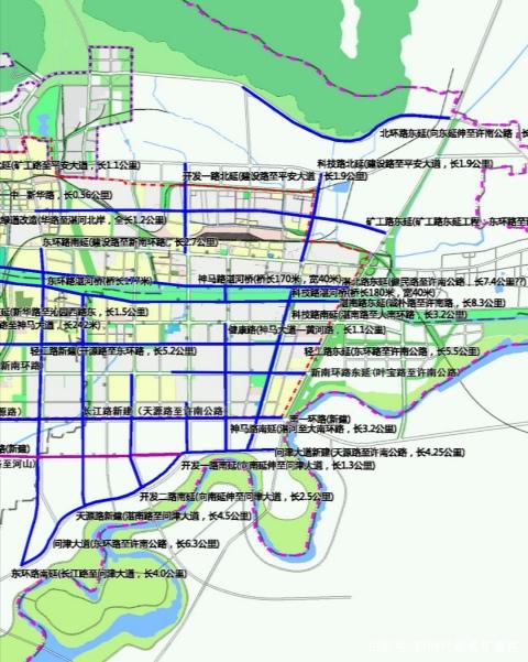 平顶山现代化道路规划图发布，塑造城市新面貌新风采