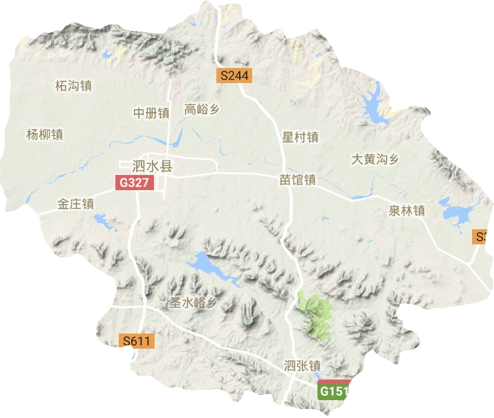 泗水县最新地图全景概览